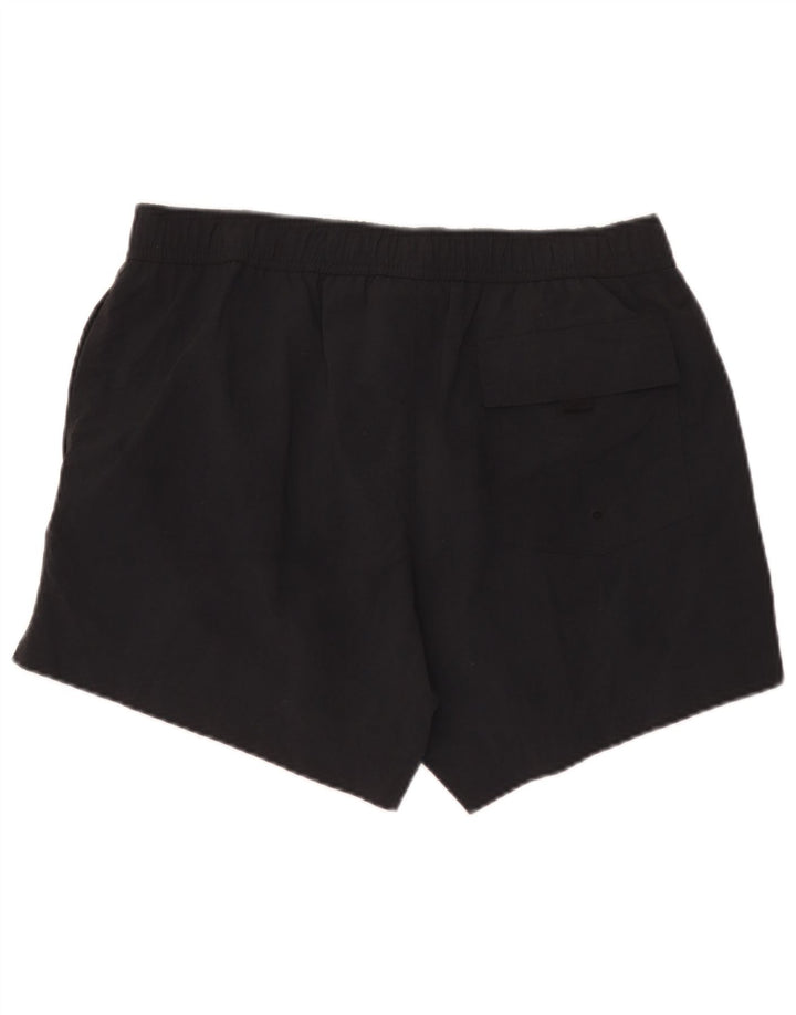 Shorts de natação masculino Champion grande poliamida preta