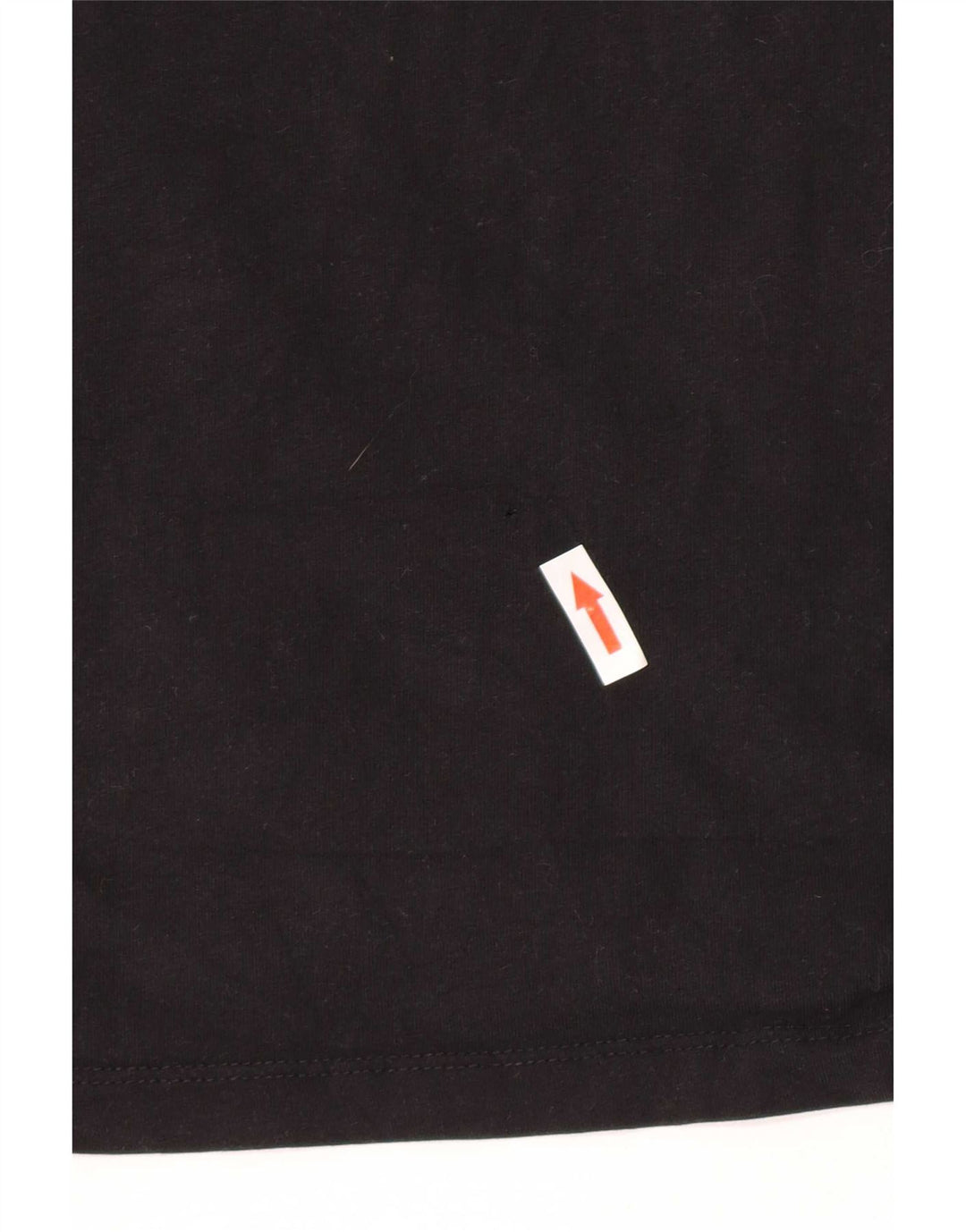 Camiseta masculina Liu Jo com estampa gráfica pequena de algodão preto