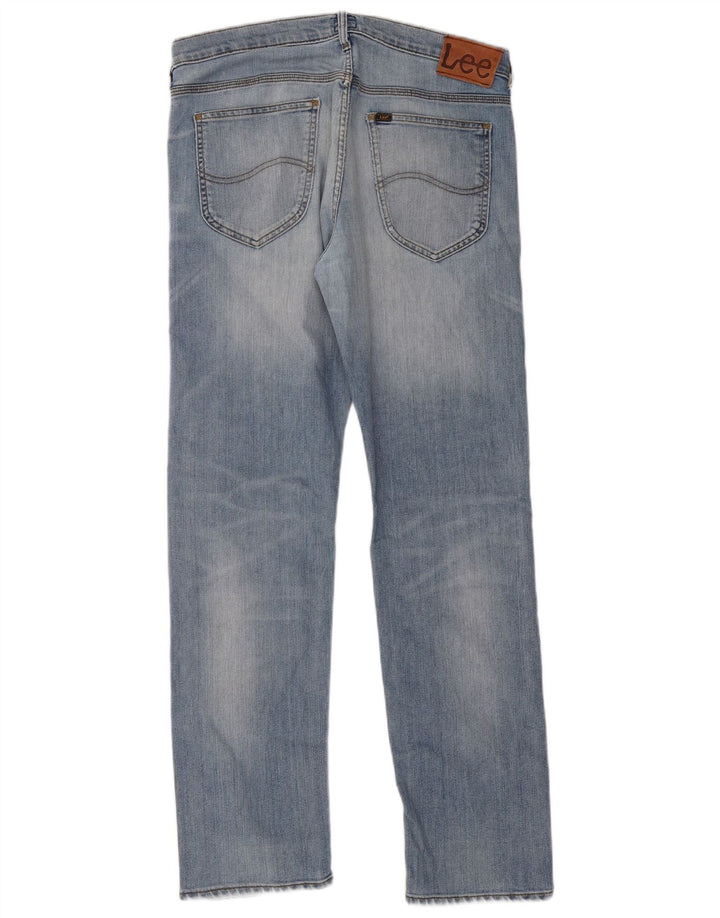 LEE Masculino Daren Slim Jeans W34 L32 Azul Algodão