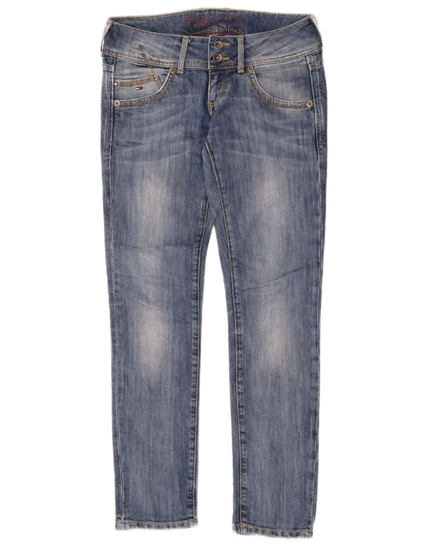 Jeans slim feminino TOMMY HILFIGER W29 L30 algodão azul