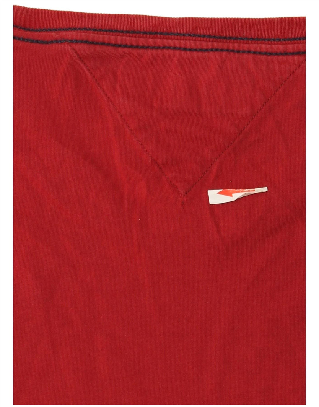 Tommy Hilfiger Camiseta masculina gráfica Top XL Vermelho