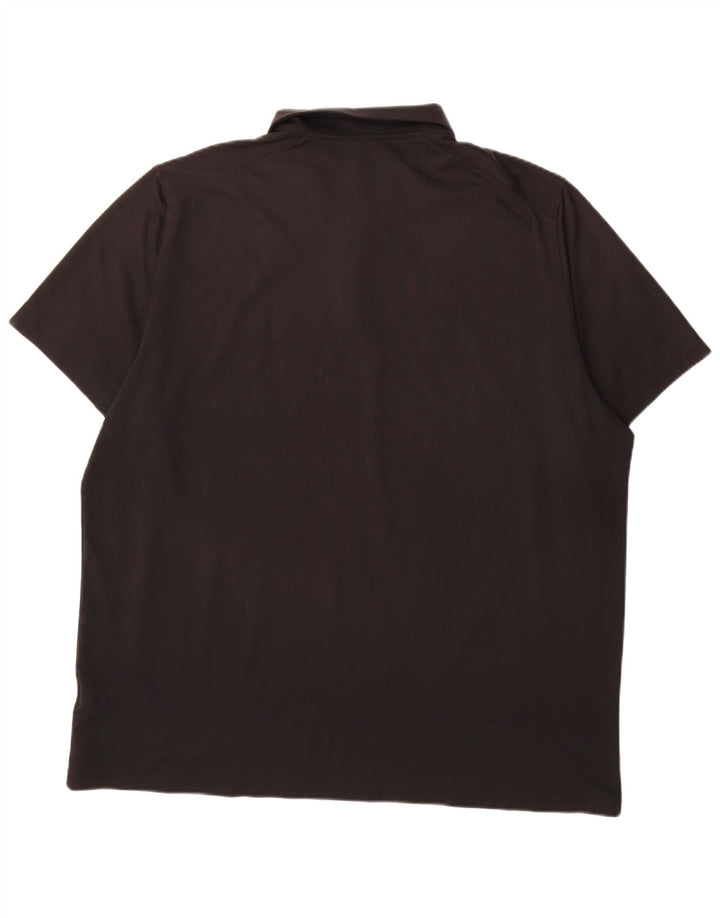 Camisa polo masculina Nike Dri Fit Standard Fit 2XL poliéster preto