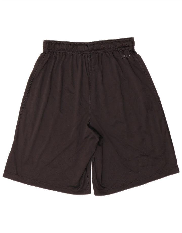 Nike Mens Dri Fit Graphic Sport Shorts Médio Preto Poliéster