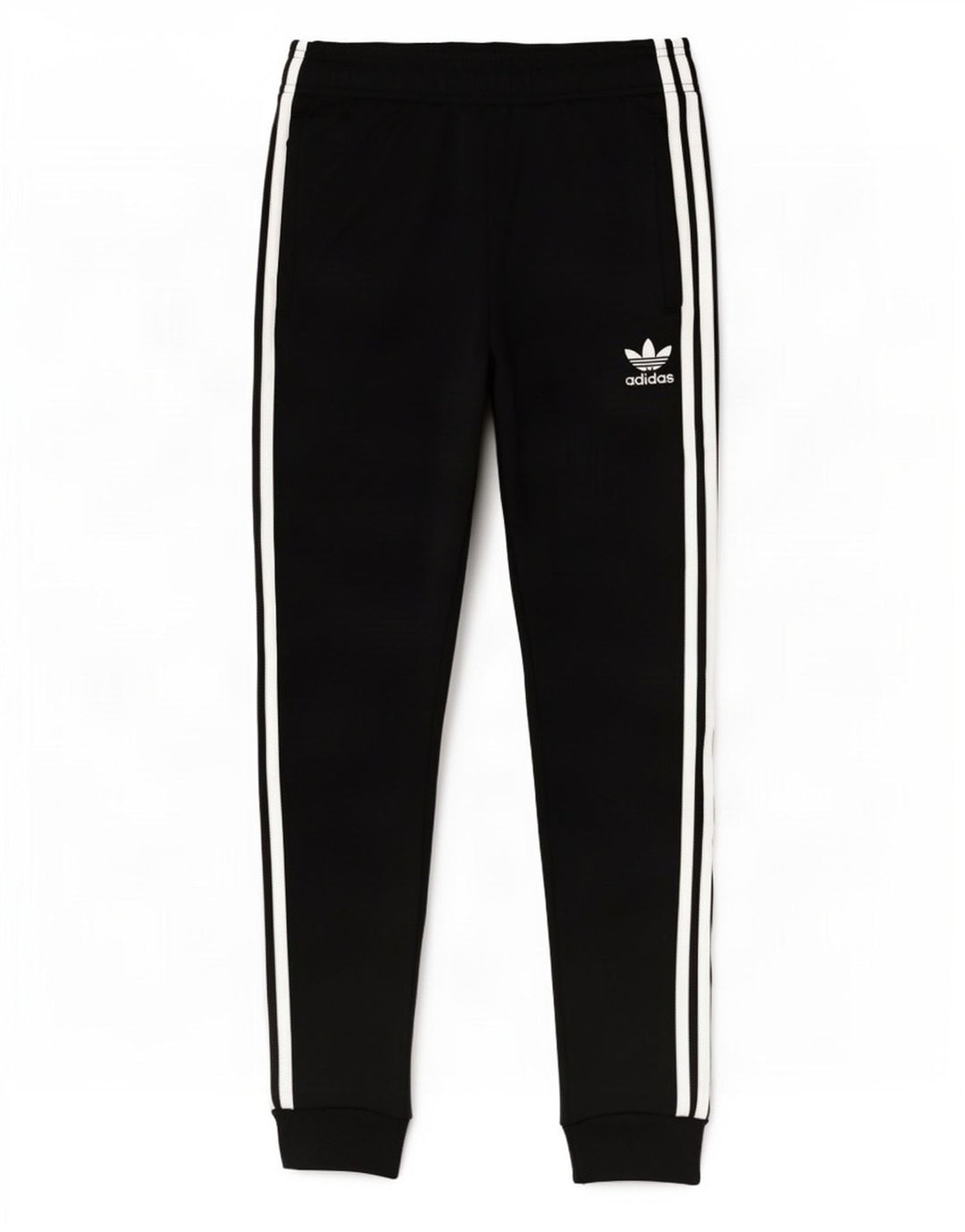 Adidas meninos calças de treino joggers 11-12 anos preto poliéster