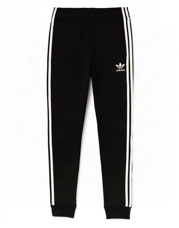 Adidas meninos calças de treino joggers 11-12 anos preto poliéster