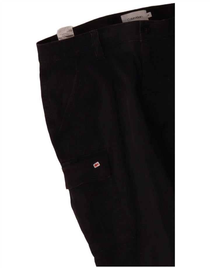 Shorts cargo masculino Calvin Klein IT 48 médio W34 algodão azul marinho