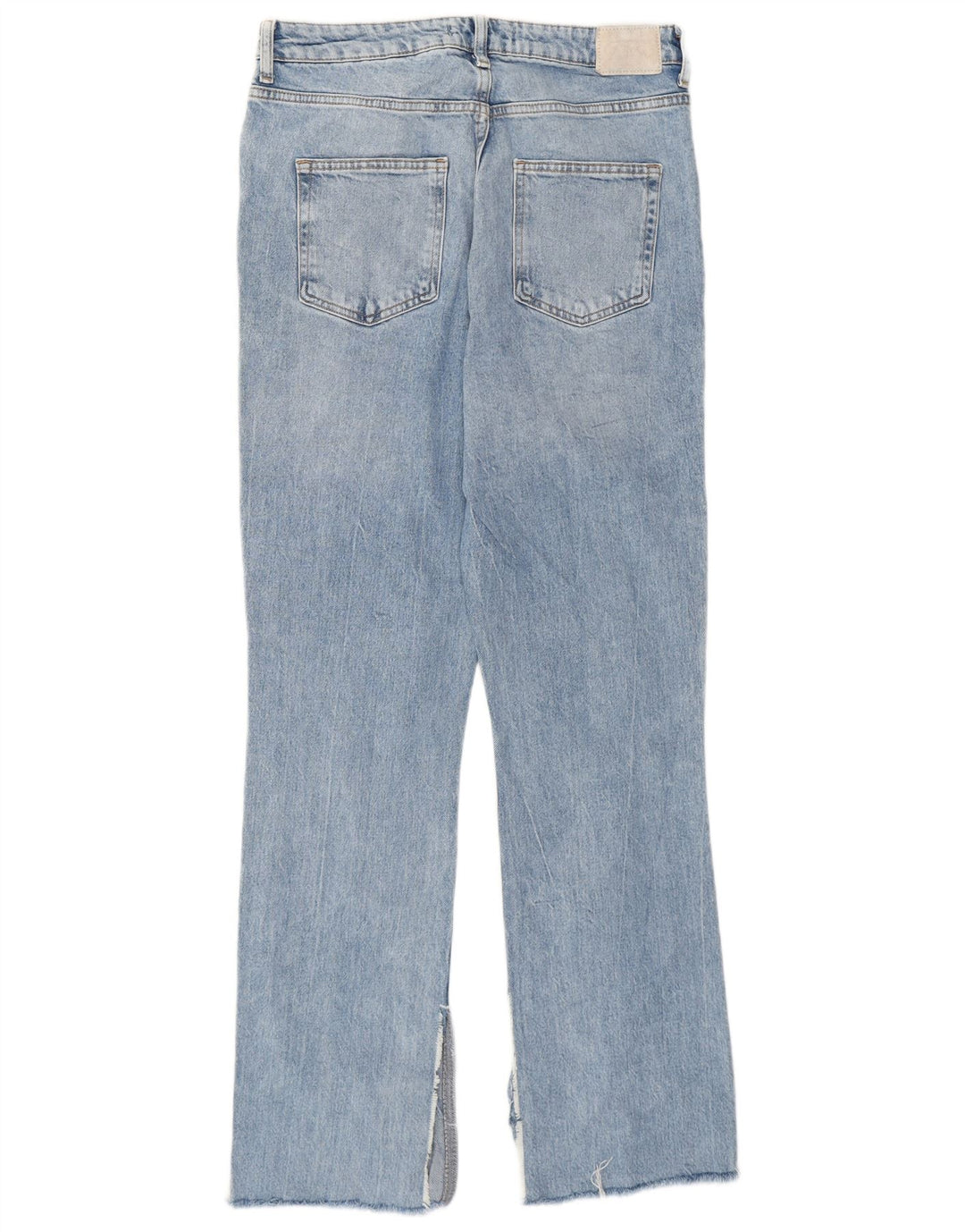 Calça jeans reta feminina Zara EU 40 médio W30 L30 azul
