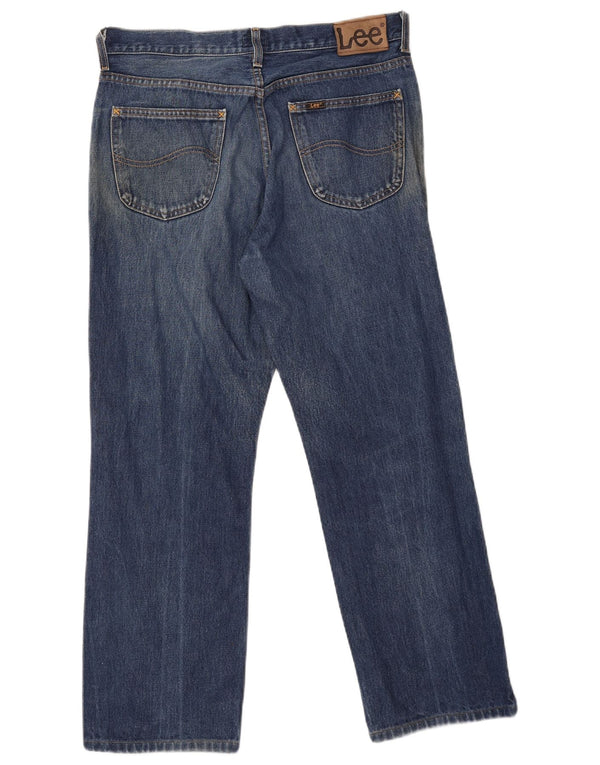 Lee Mens Ranger Straight Jeans W36 L28 Azul Algodão