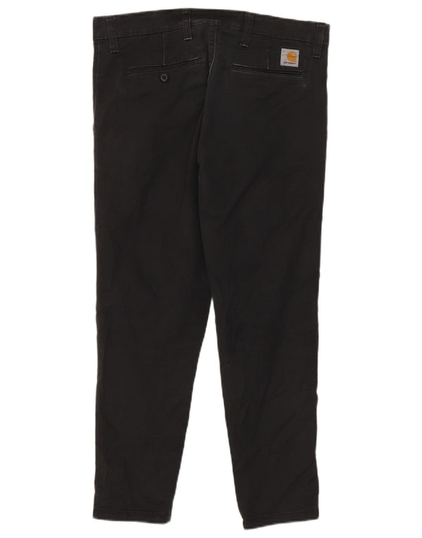 Carhartt Mens Jeans Slim W31 L26 Algodão Preto
