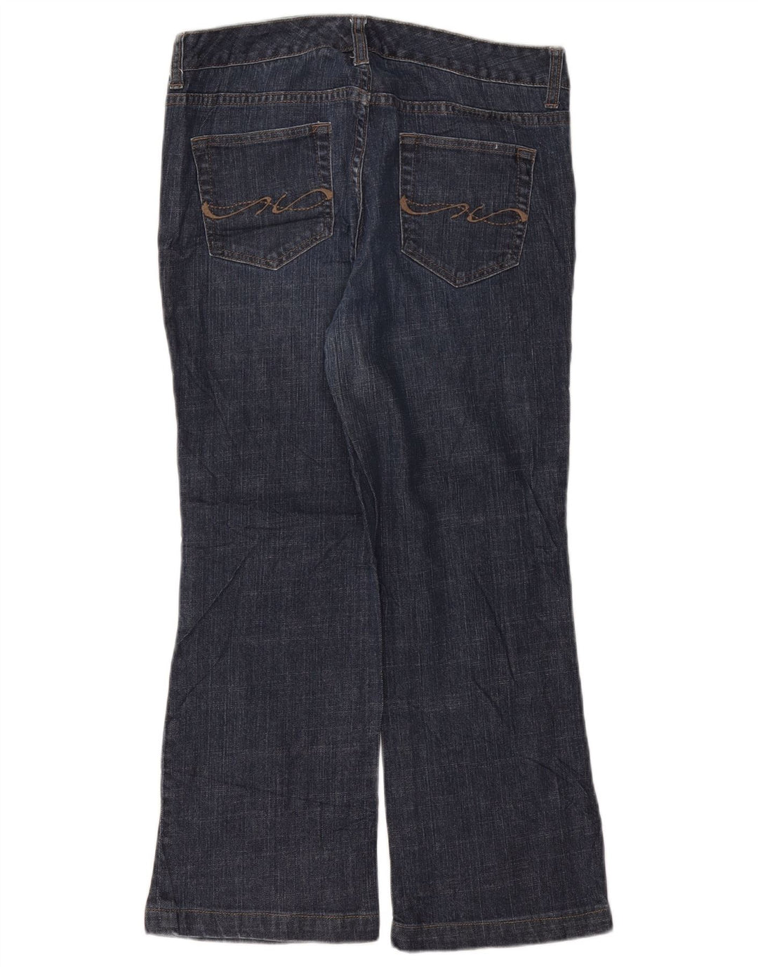 Jeans Bootcut feminino TOMMY HILFIGER EUA 6 médio W30 L26 algodão azul marinho