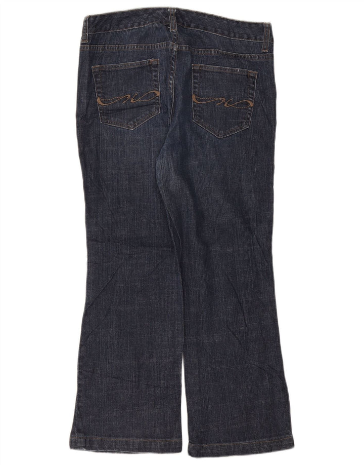 Jeans Bootcut feminino TOMMY HILFIGER EUA 6 médio W30 L26 algodão azul marinho