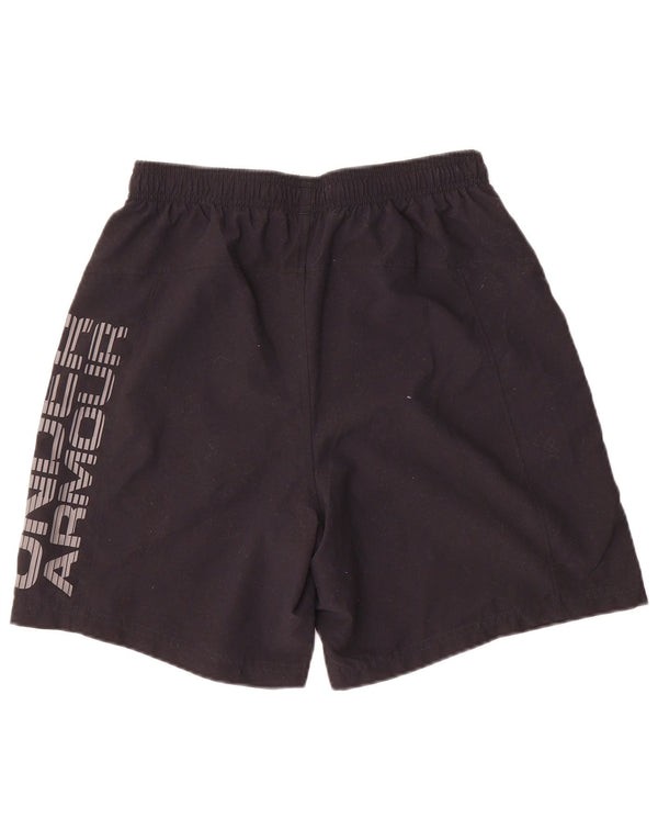 Shorts esportivos masculinos Under Armour Heat Gear Graphic médio preto
