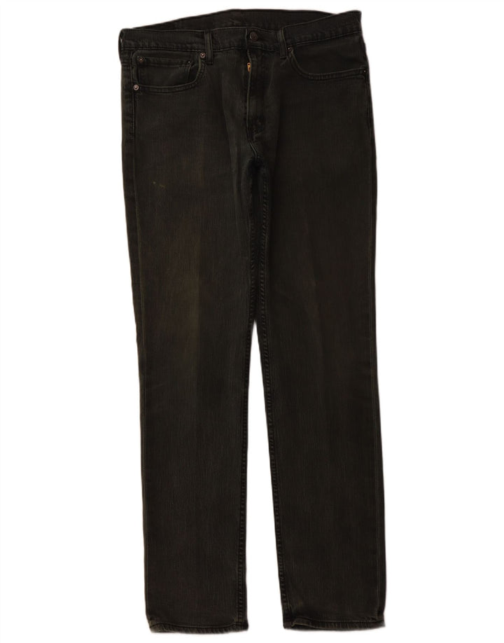 LEVI'S Jeans retos masculinos W36 L34 algodão verde