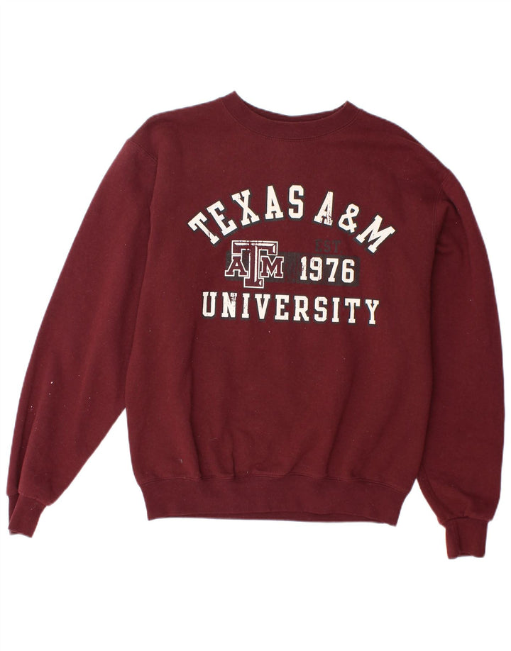 CHAMPION Suéter feminino oversized UK 10 pequeno marrom