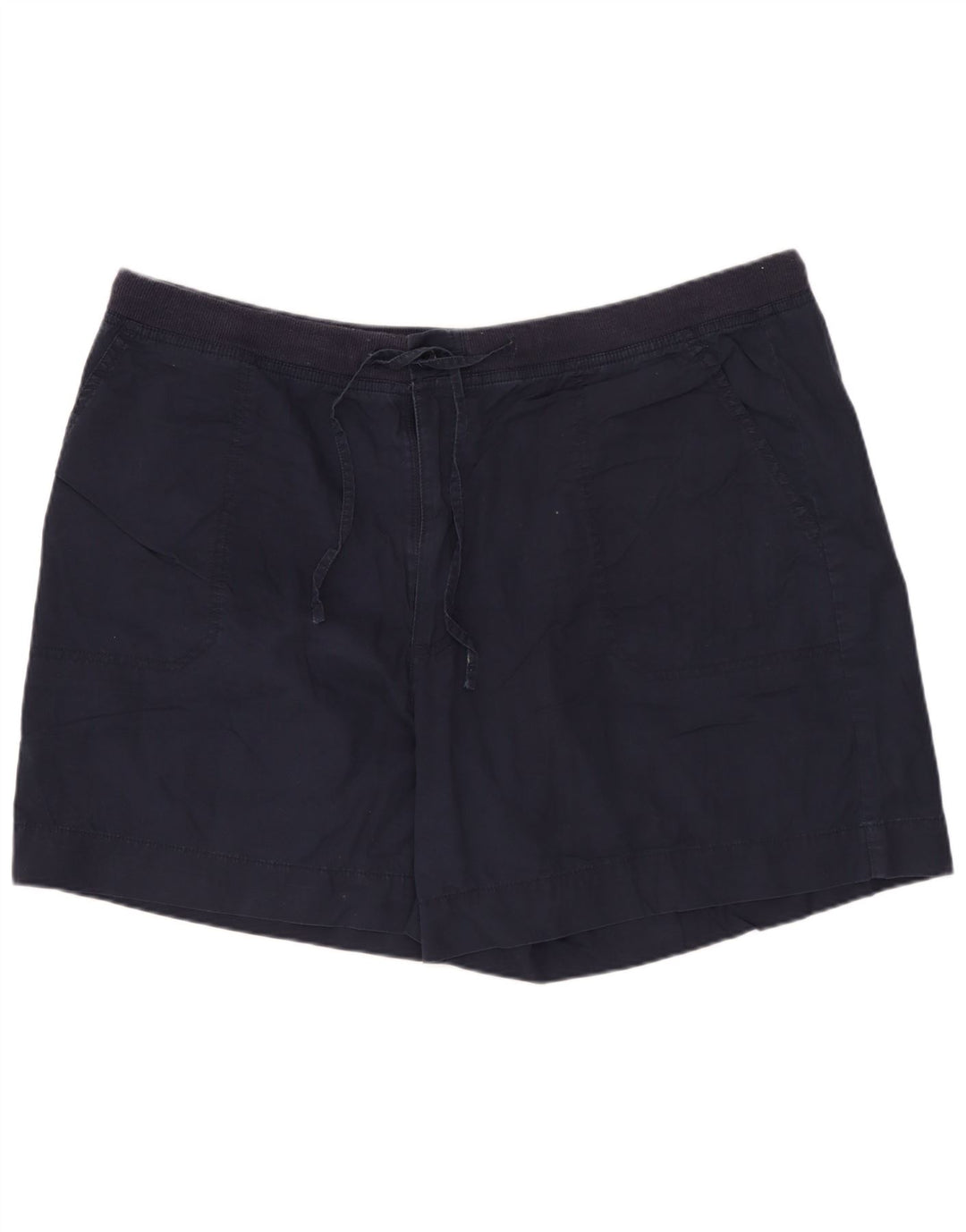 LEE Shorts feminino cáqui chino US 20 3XL W40 algodão azul marinho