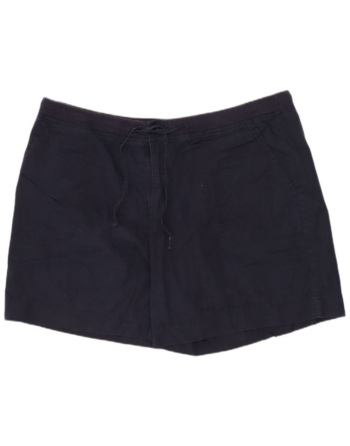 LEE Shorts feminino cáqui chino US 20 3XL W40 algodão azul marinho