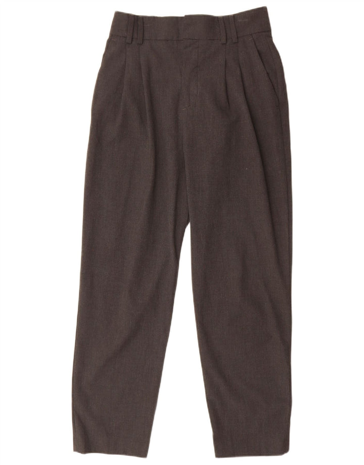 Calça Chino Feminina Zara EU 34 2XS W24 L26 Cinza Poliéster