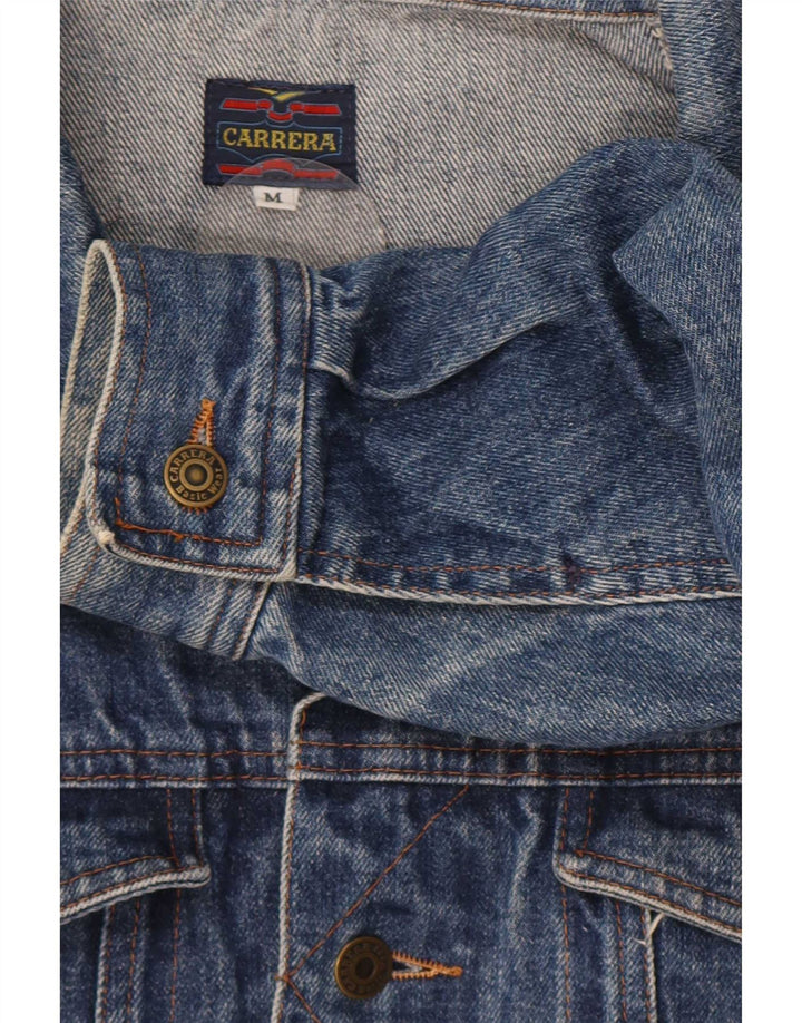Jaqueta jeans feminina Carrera UK 14 azul médio