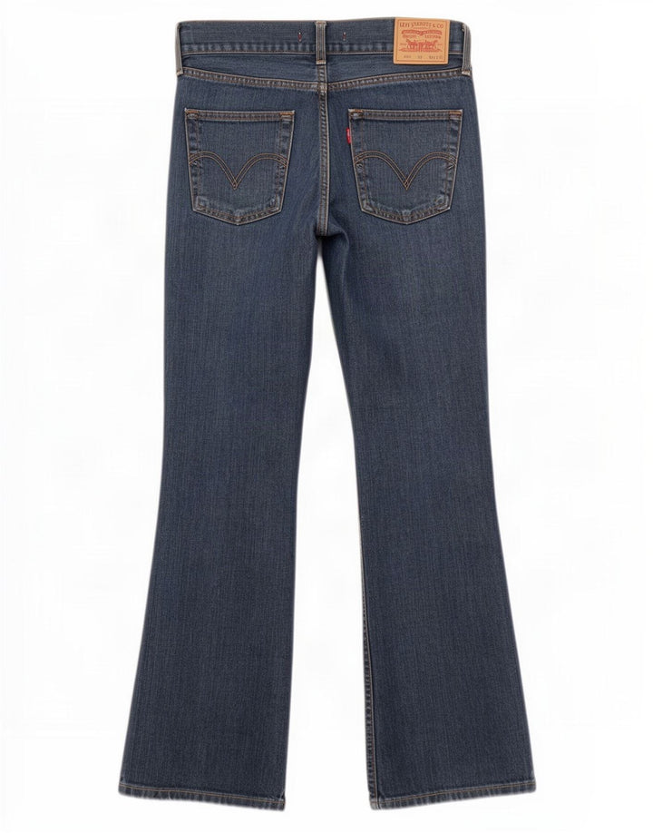 Calça jeans feminina Levi's 557 Straight W32 L32 azul algodão