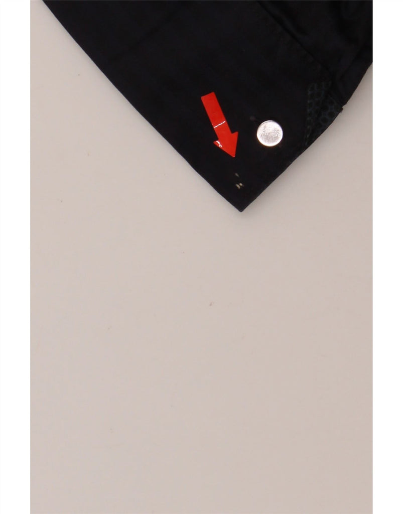 TED BAKER Mens Shirt Size 16.5 XL Navy Blue Striped Cotton Vintage Ted Baker and Second-Hand Ted Baker from Messina Hembry 