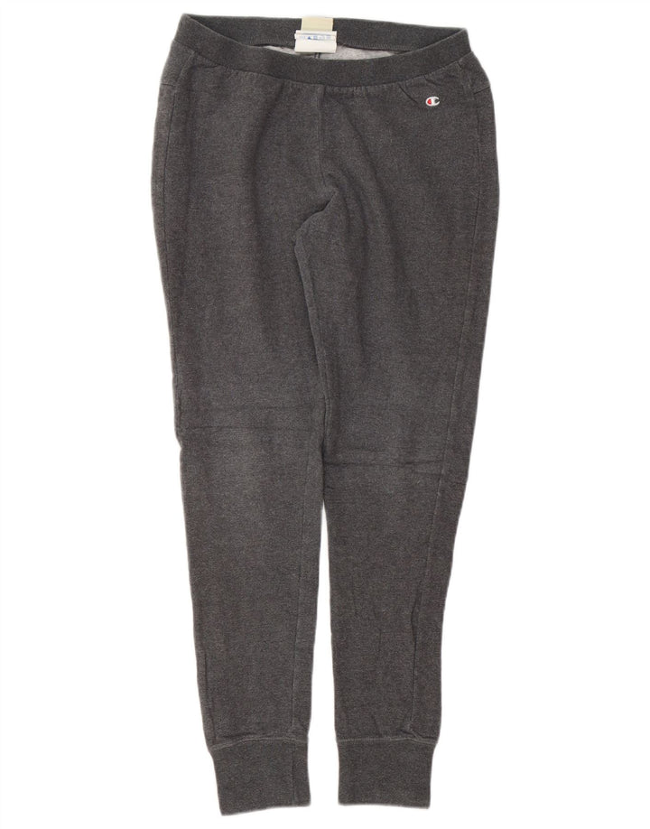 Calça esportiva feminina CHAMPION Heritage Fit Joggers UK 14 grande cinza