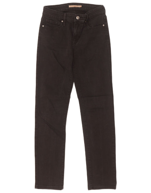Calça jeans feminina Levi's 712 Slim W25 L29 preta