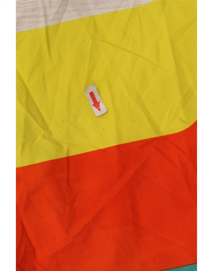 Quiksilver Shorts de natação masculino gráfico grande listrado multicolorido