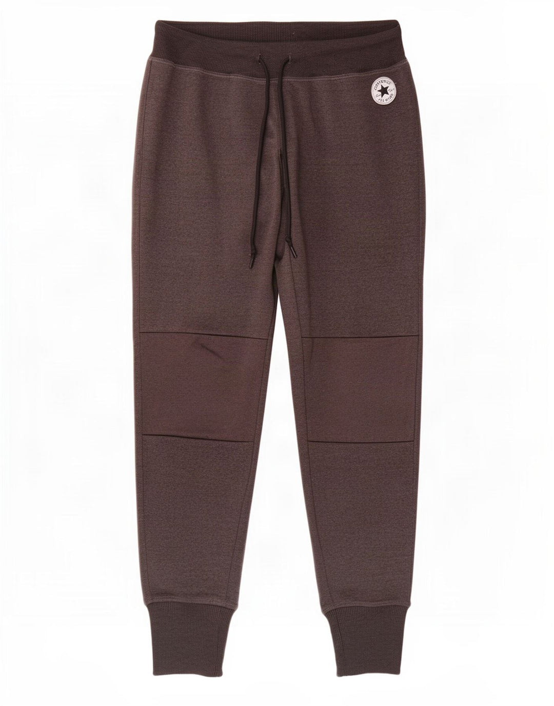 Calça de treino feminina Converse Joggers UK 10 poliéster cinza pequeno