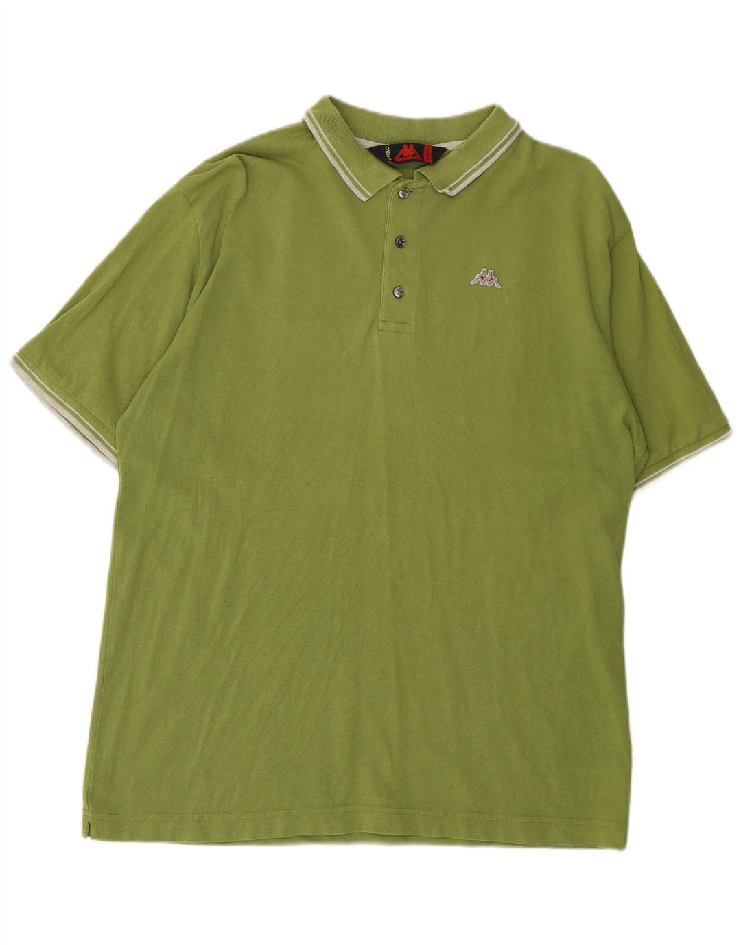 Camisa polo masculina KAPPA XL algodão verde