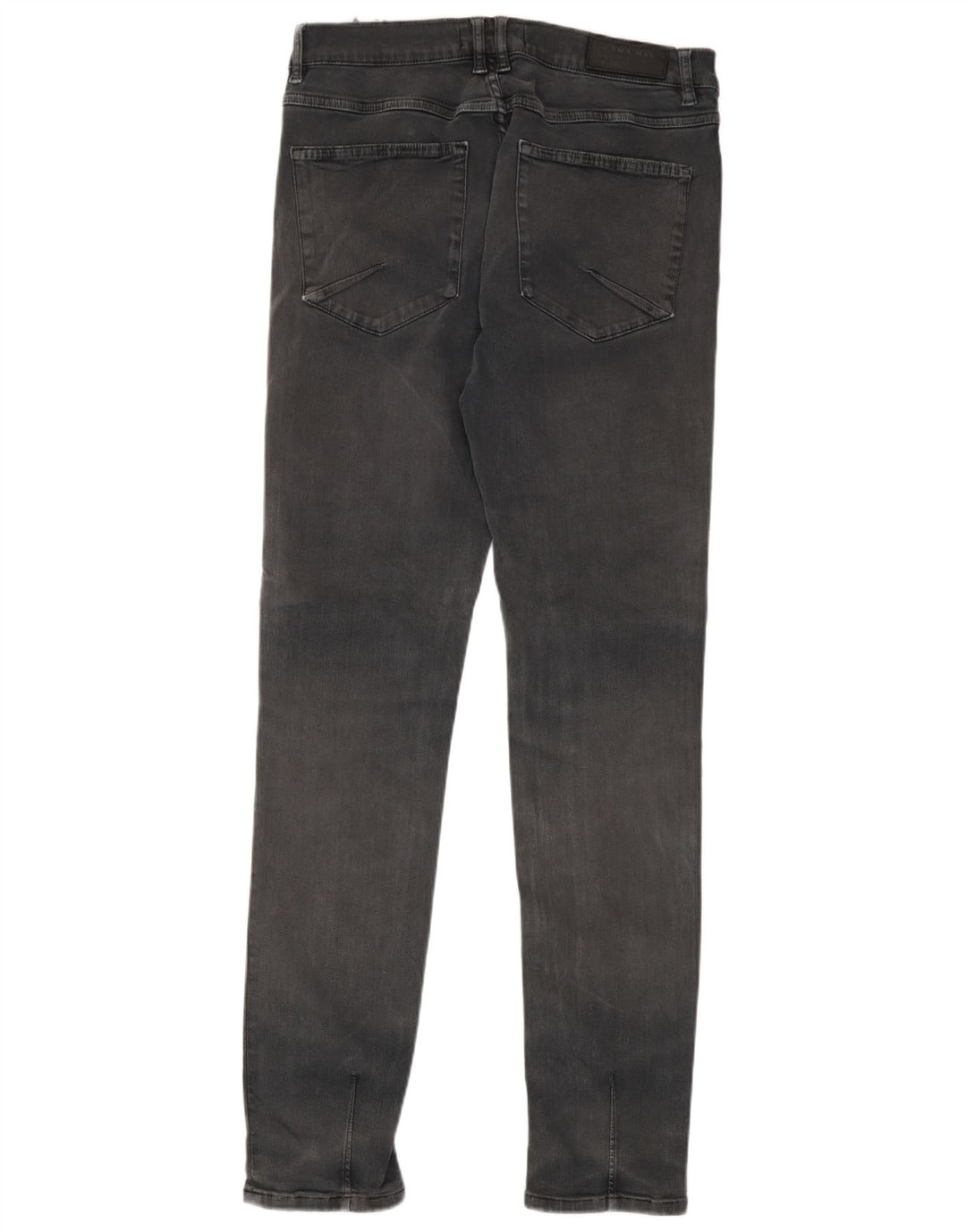 Zara Jeans Skinny Masculino EU 40 Médio W31 L31 Cinza