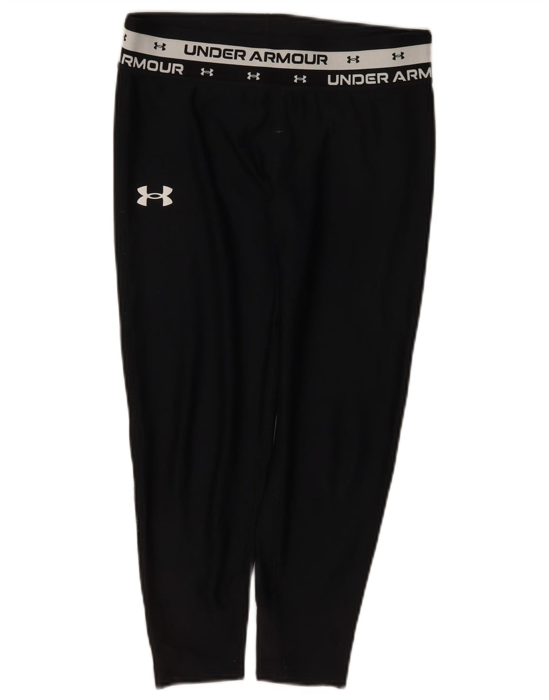 Under Armour Girls Graphic Leggings 11-12 Anos Grande Poliéster Preto