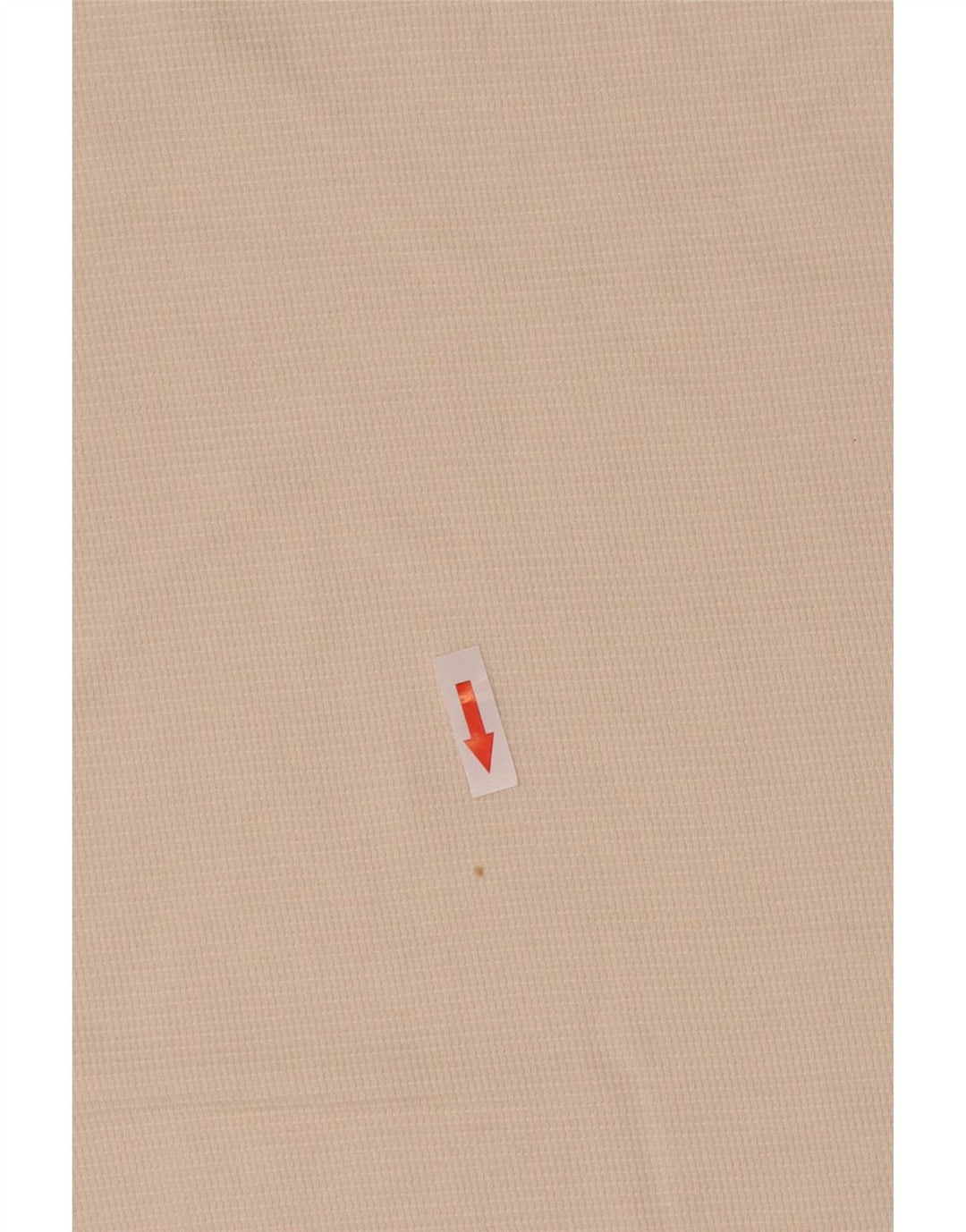 Zara Top masculino de manga comprida de algodão branco médio
