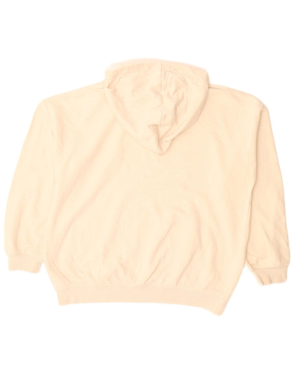 Suéter com capuz grande Marks & Spencer para meninas 13-14 anos algodão bege