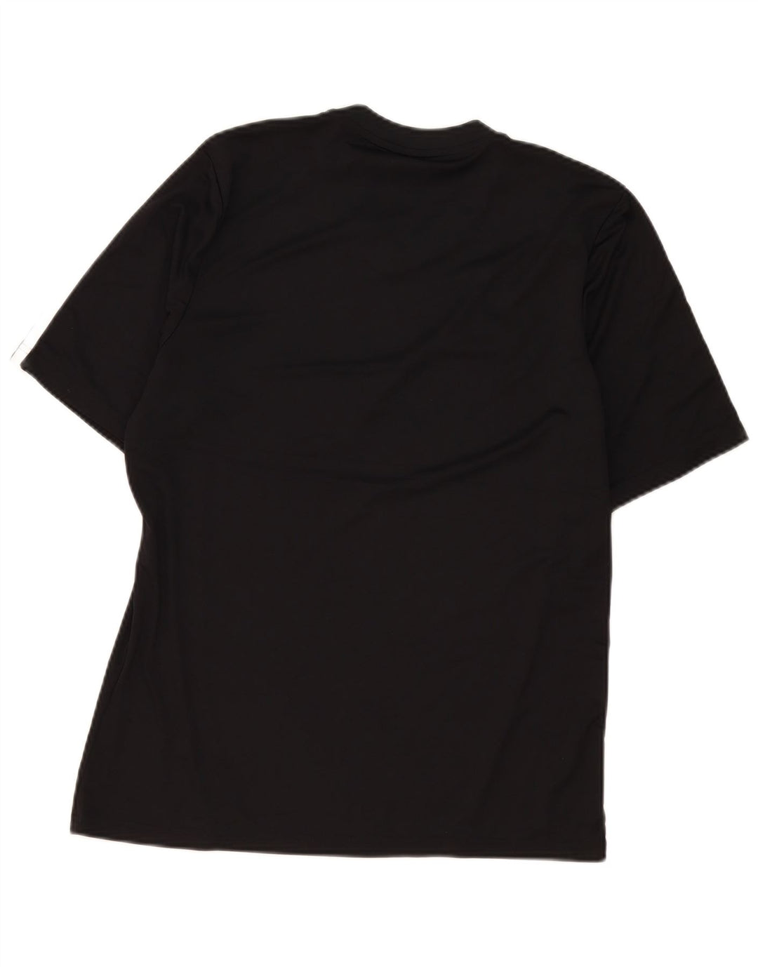 Adidas Mens Climalite Camiseta Top Grande Poliéster Preto