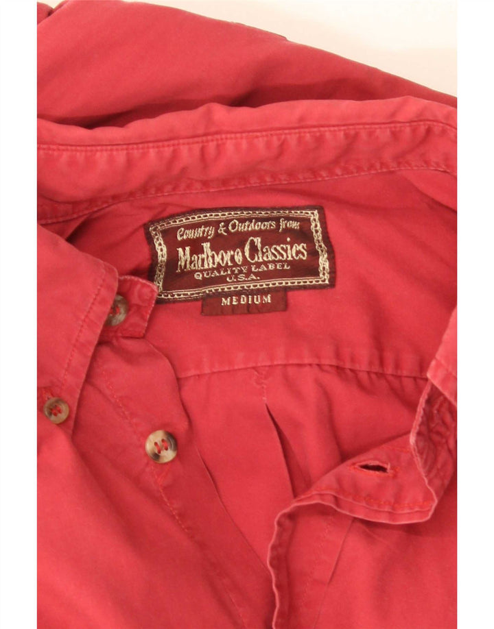 Camisa masculina Marlboro Classics vermelho médio
