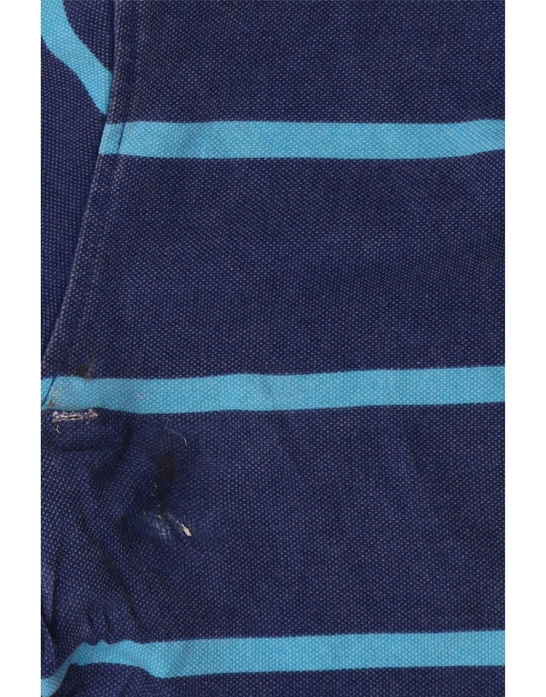 Suéter masculino Crew Clothing com zíper e gola listrada azul marinho médio