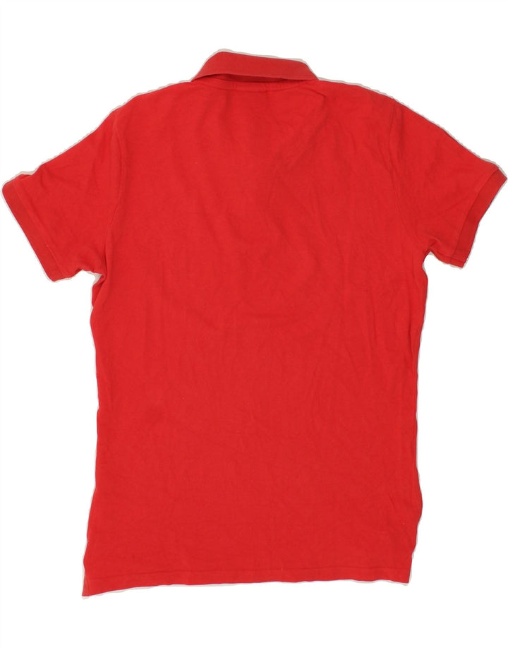 DIADORA Mens Polo Shirt Small Red Cotton Vintage Diadora and Second-Hand Diadora from Messina Hembry 