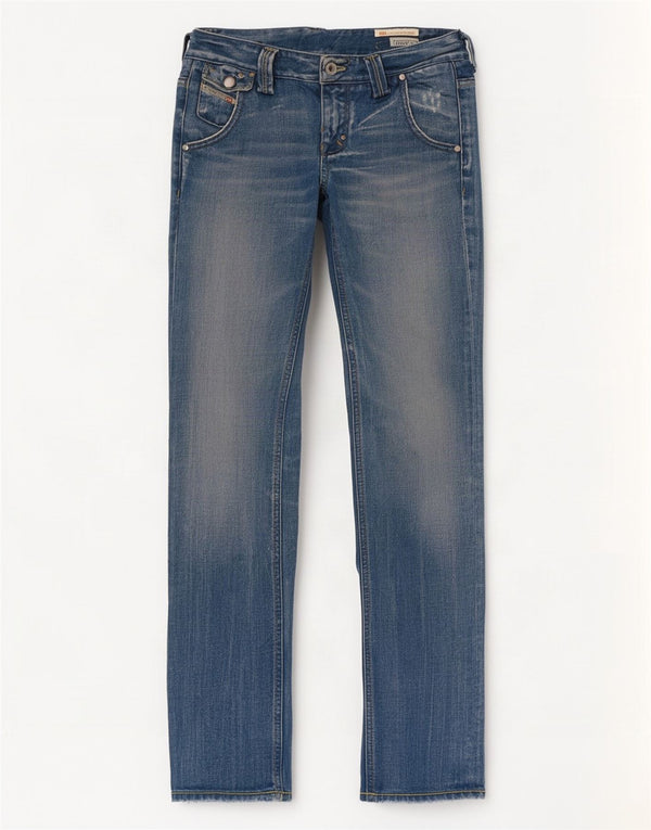 Diesel Feminino Chela Slim Jeans W25 L32 Azul Algodão