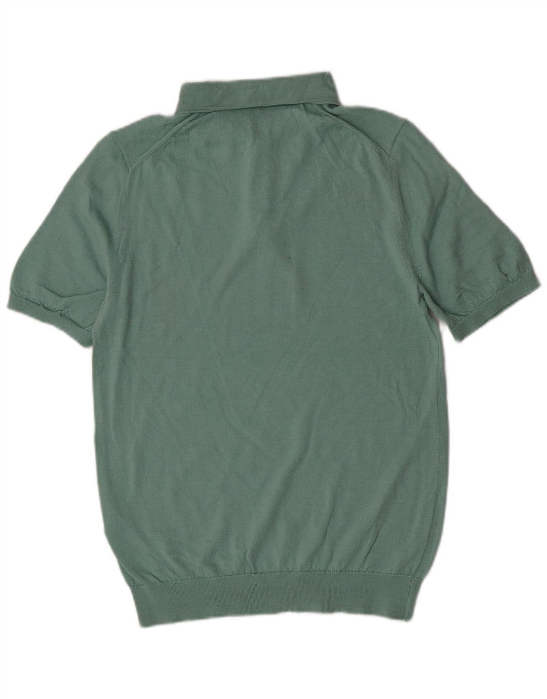 Camisa polo masculina Reiss lã verde média