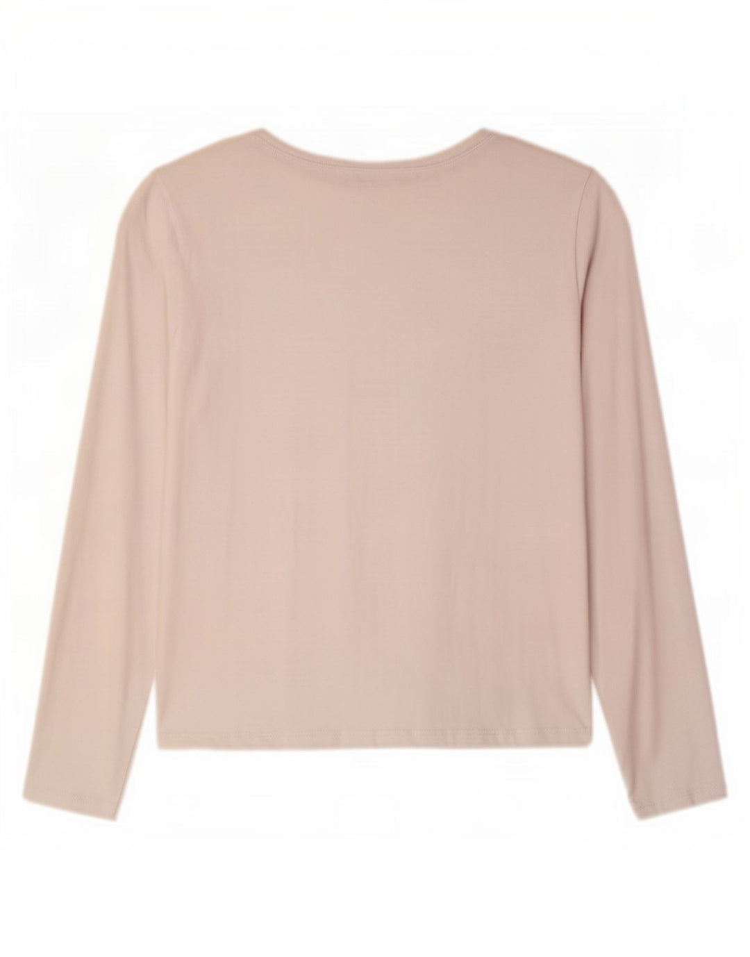Top feminino Zara manga comprida UK 18 XL branco