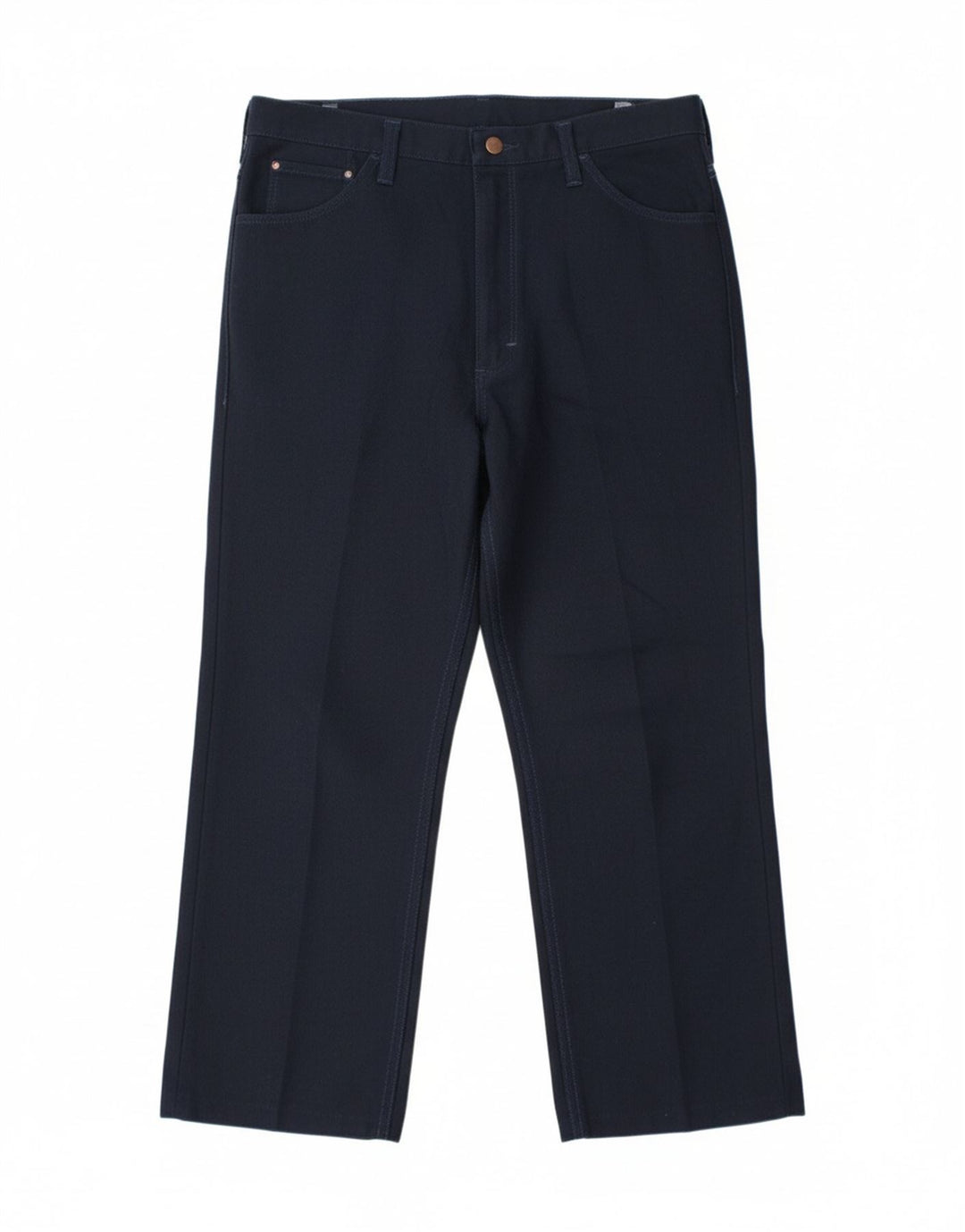 Calça reta masculina WRANGLER W34 L24 azul marinho