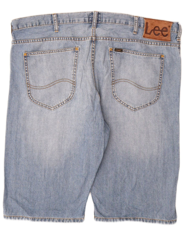Lee Womens Rider Denim Shorts W38 XL Azul Algodão