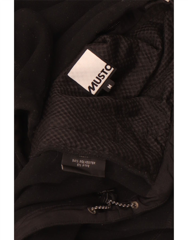 Jaqueta de lã masculina Musto UK 38 poliéster preto médio