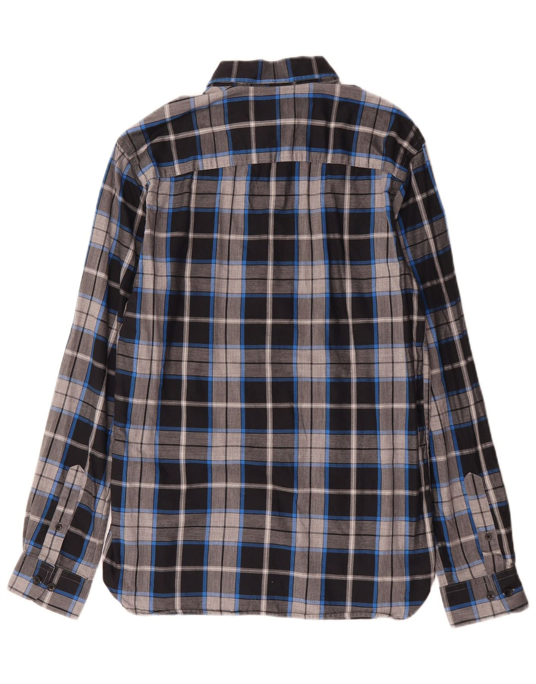 Camisa masculina de flanela Jack & Jones média de algodão xadrez multicolorido