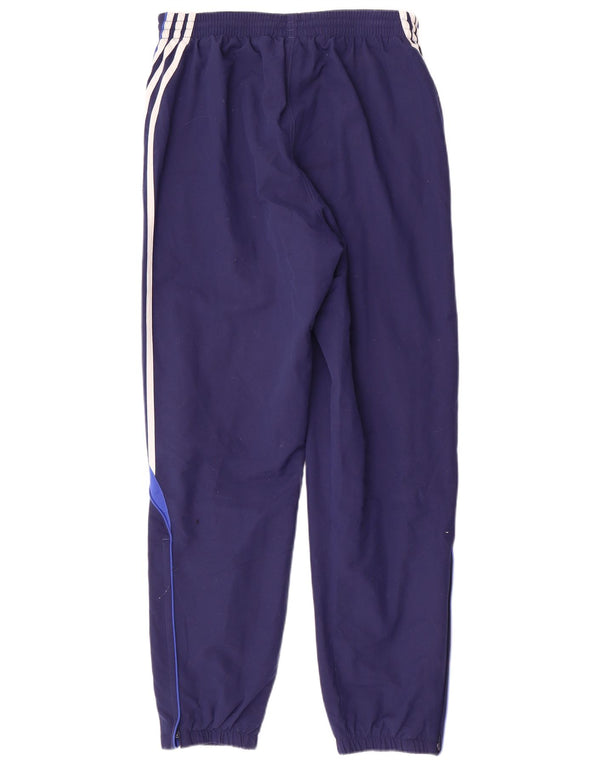 ADIDAS Mens Graphic Tracksuit Calças Joggers UK 42/44 Grande Azul Marinho