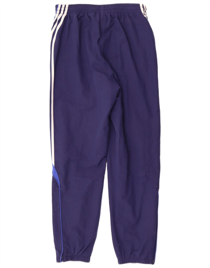 ADIDAS Mens Graphic Tracksuit Calças Joggers UK 42/44 Grande Azul Marinho