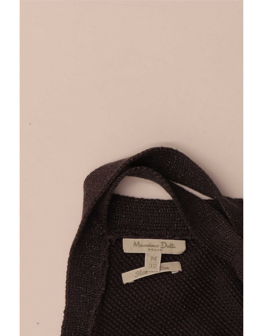Regata feminina Massimo Dutti com colete Reino Unido 12 seda preta média