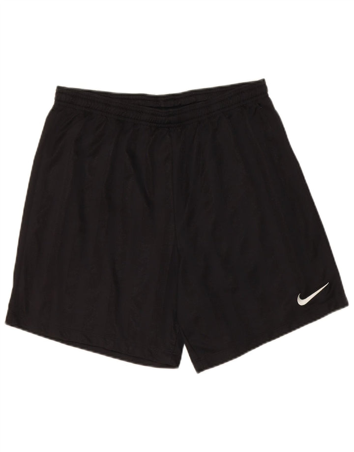 Nike Mens Sport Shorts Médio Preto Listrado Poliéster