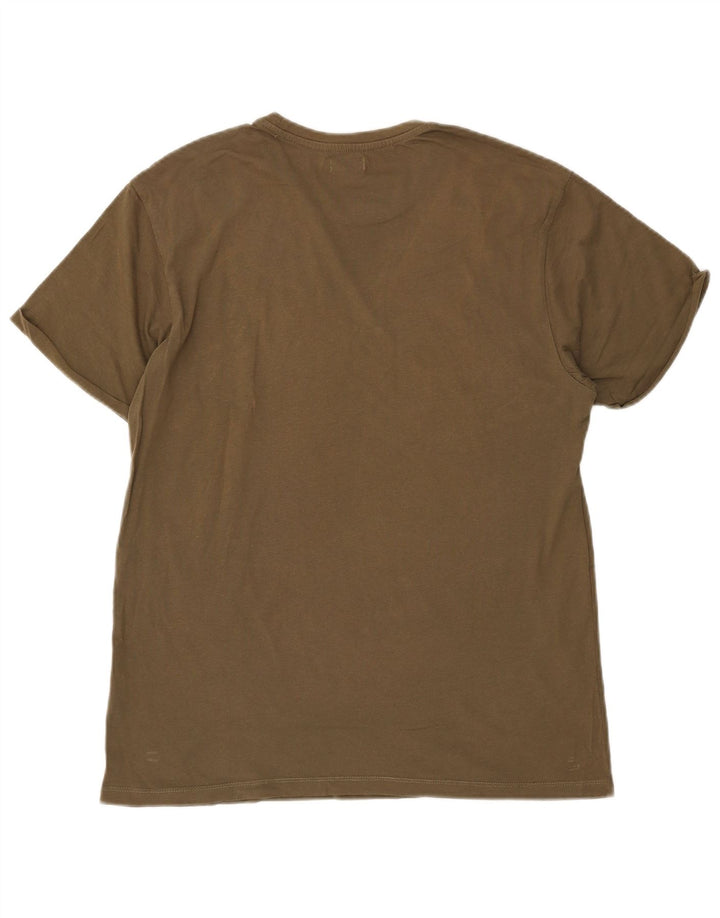 Camiseta masculina Avirex Top XL algodão verde