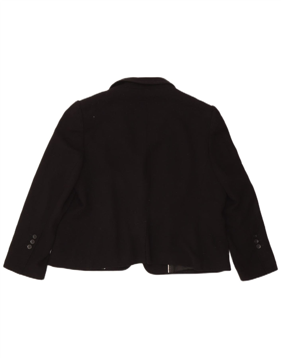 Jaqueta blazer feminina Marks & Spencer com 1 botão Reino Unido 22 3XL preta